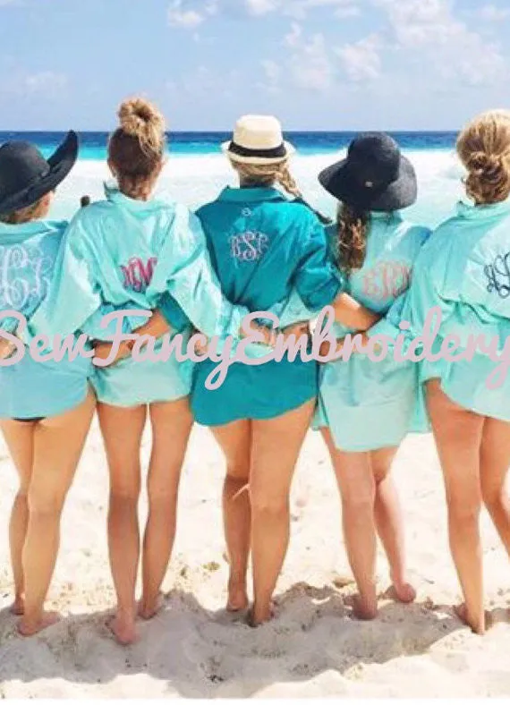 Monogrammed Fishing Shirt