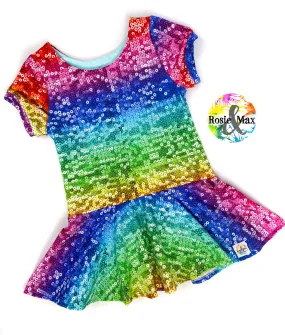 MTO - Rainbow Sequin - Isla - Tunic