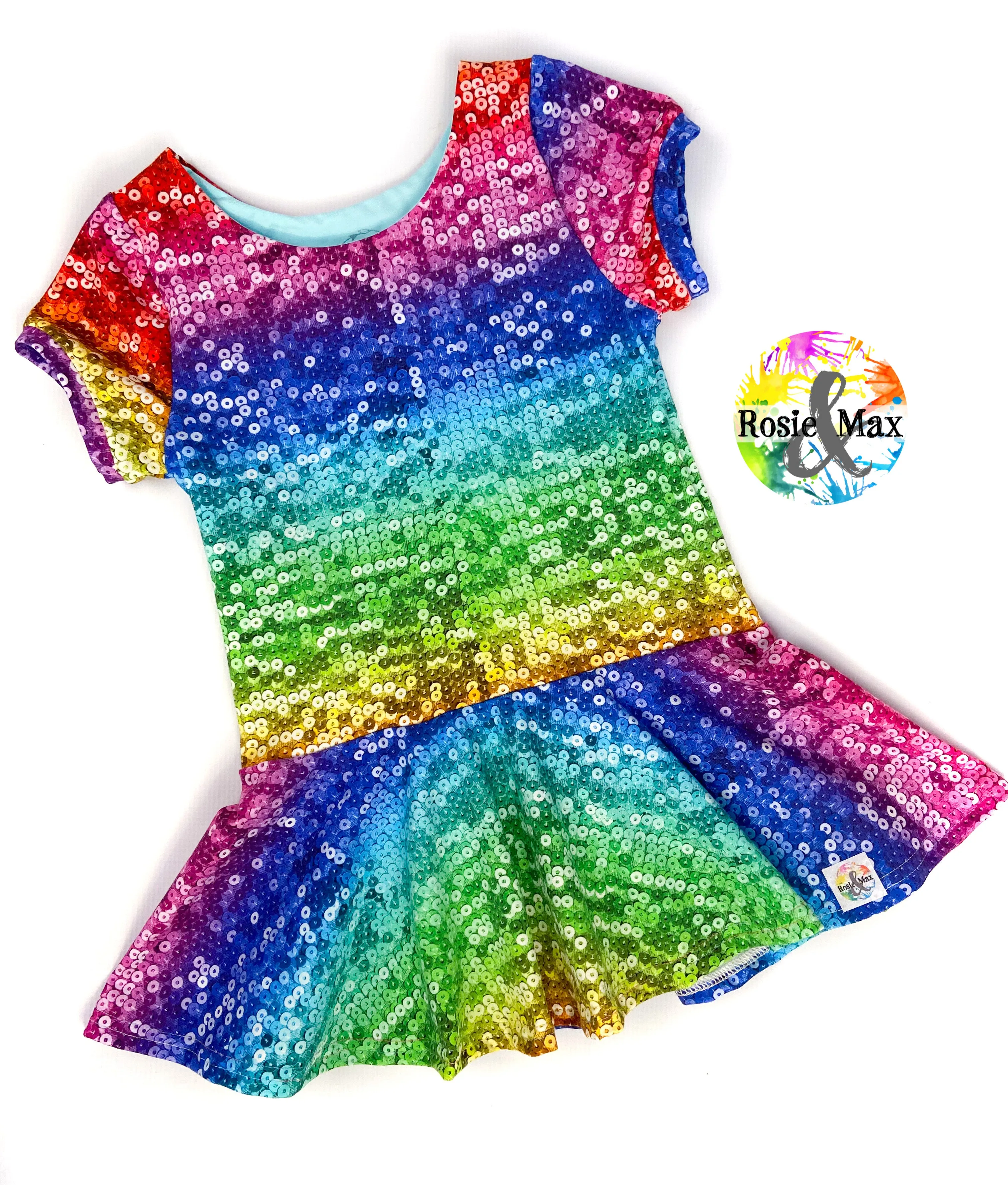 MTO - Rainbow Sequin - Isla - Tunic