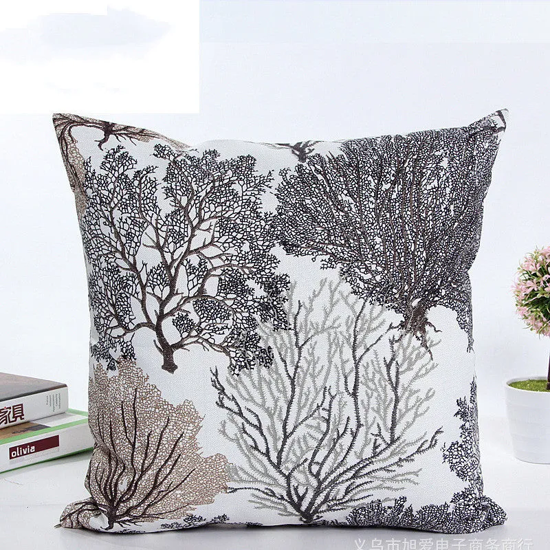 Nordic Classical Sofa Cushion Pillow Short Plush Sofa Cushion Pillow