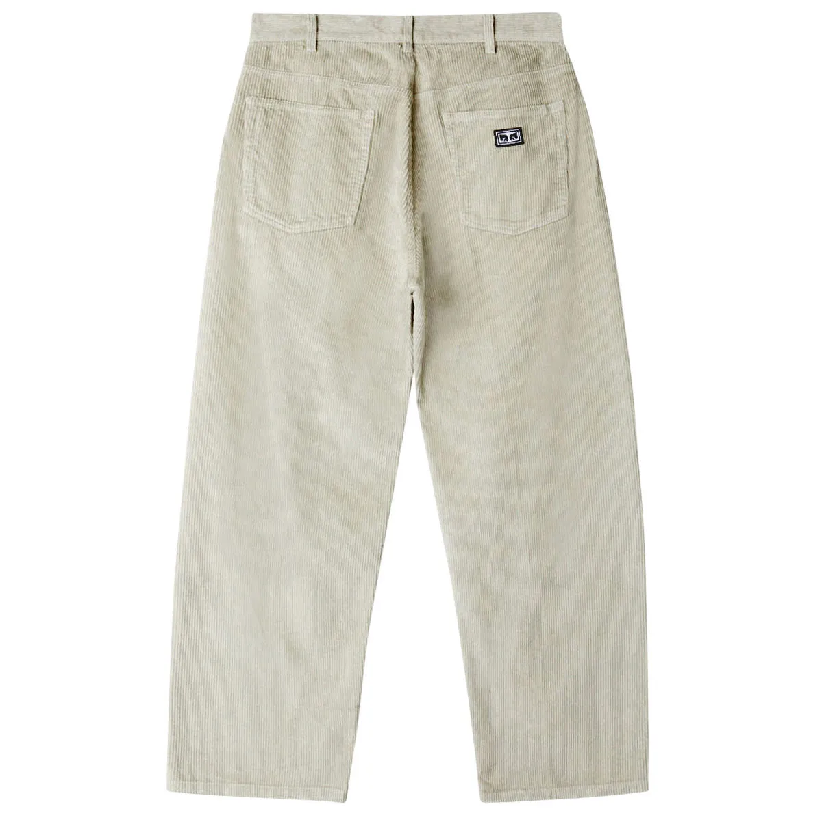 Obey Bigwig Baggy Corduroy Pants - Abbey Stone