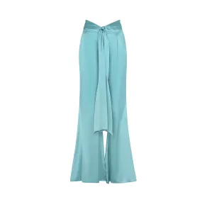 PANTS SILK ELASTANE TURQUOISE 477