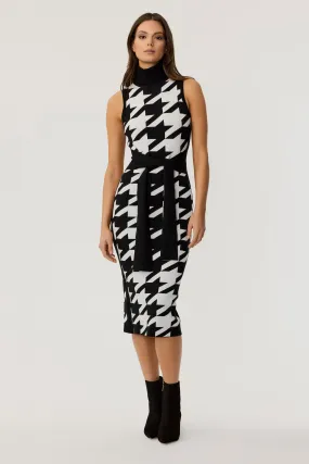 Peggy Large Houndstooth Dress