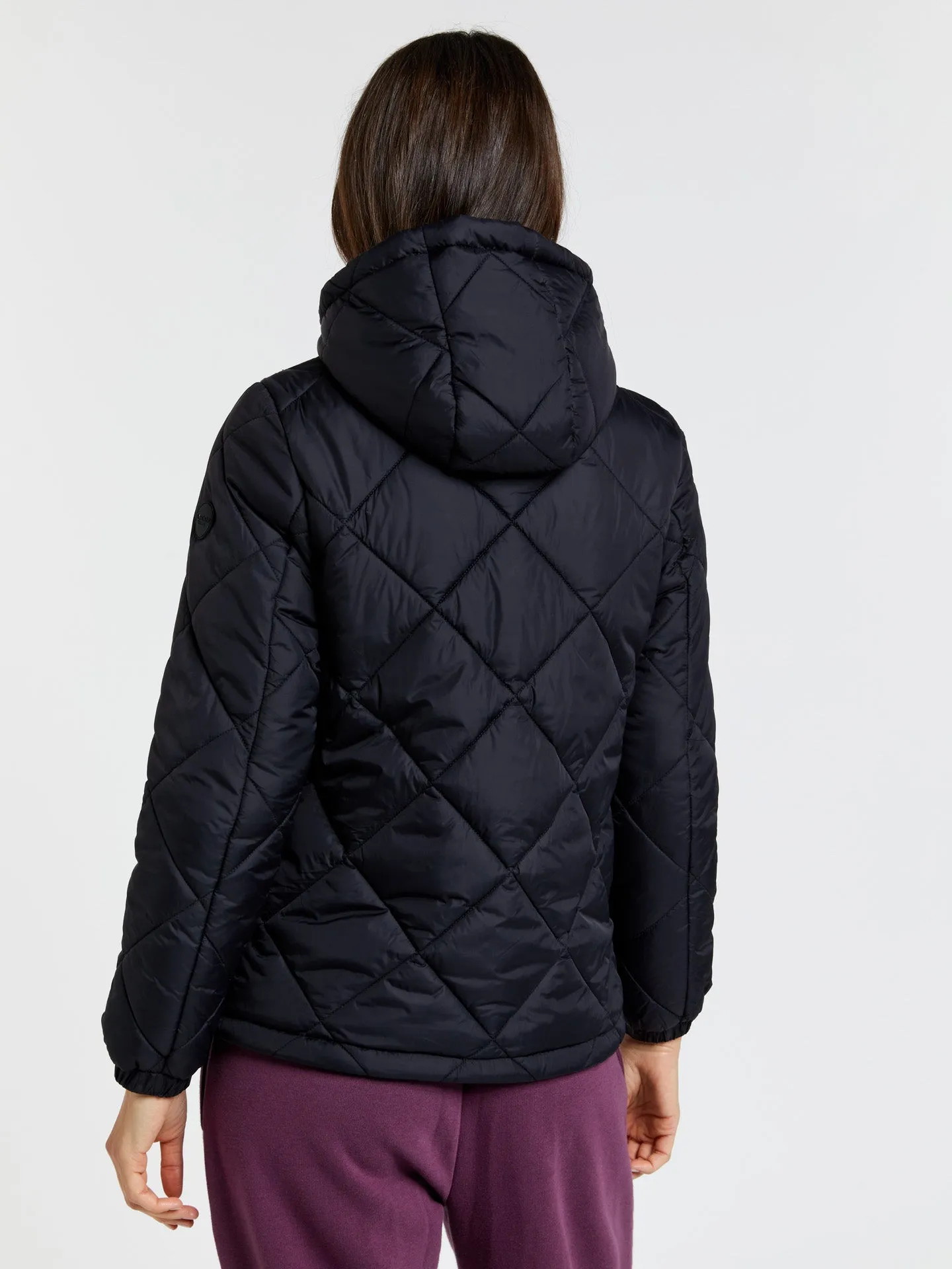 Puffer jacket with hood