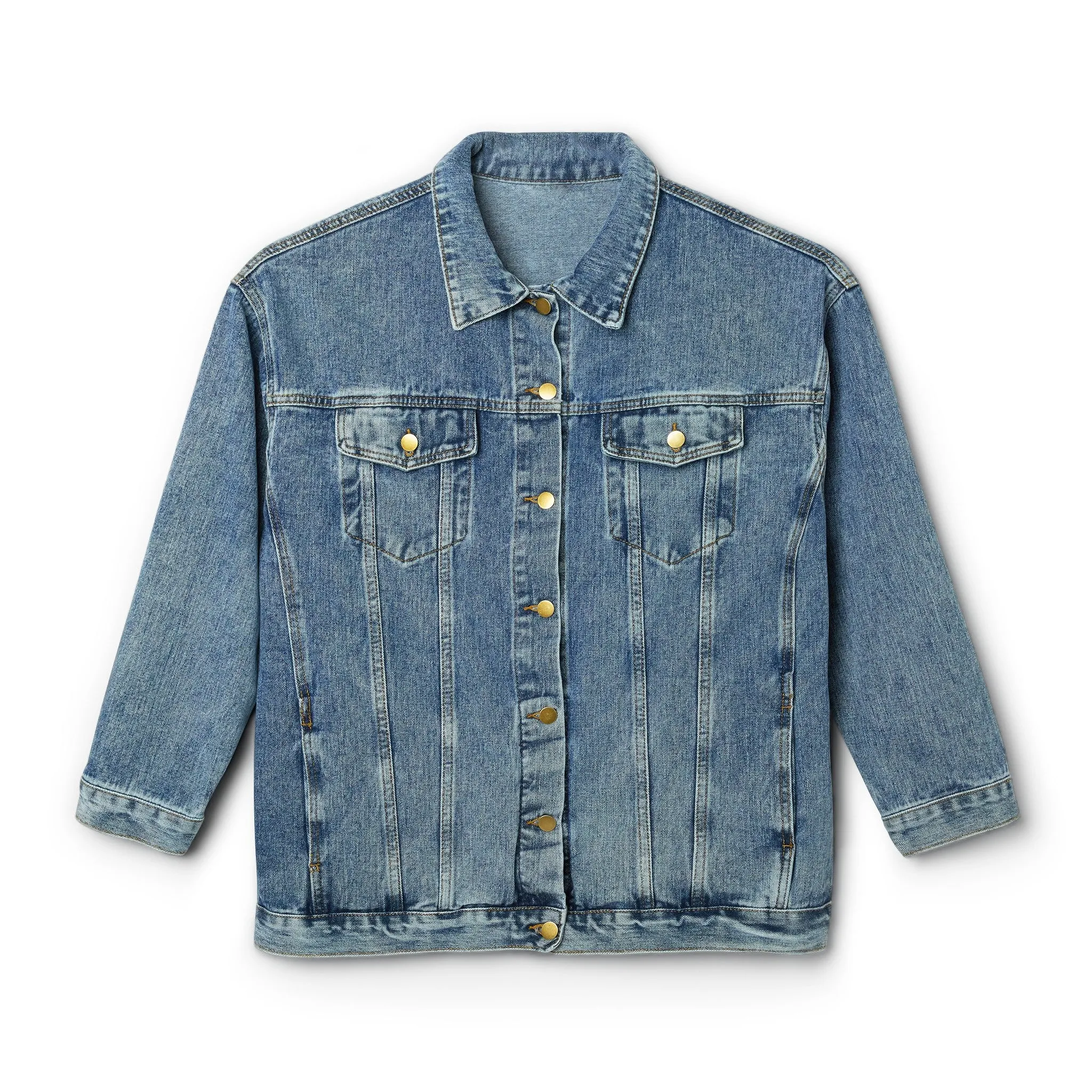 QqqqnpppP Denim Jacket