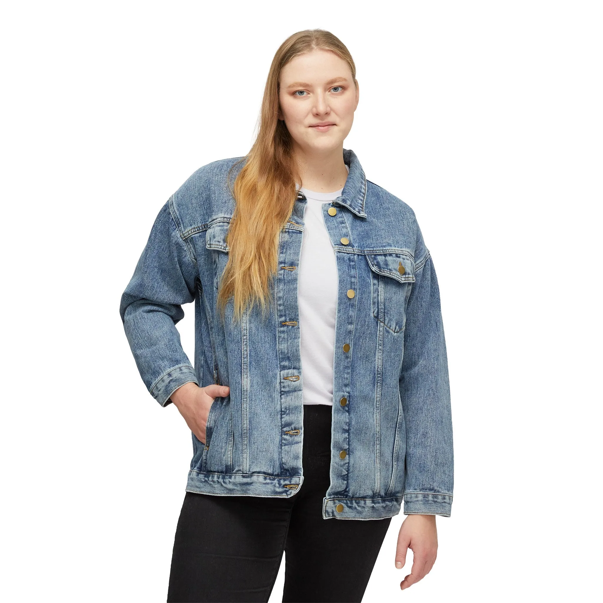 QqqqnpppP Denim Jacket