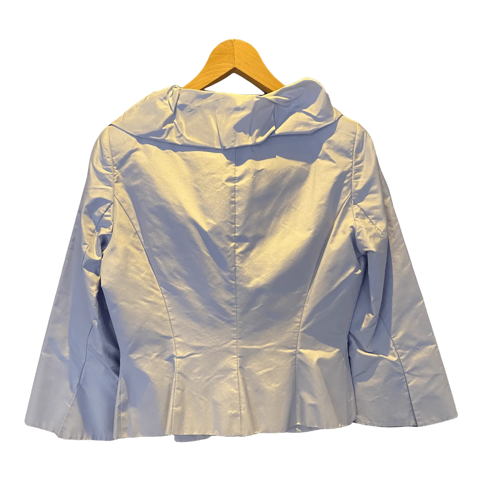 Renato Nucci Satin Jacket Pale Lilac Size 40 (UK 12)