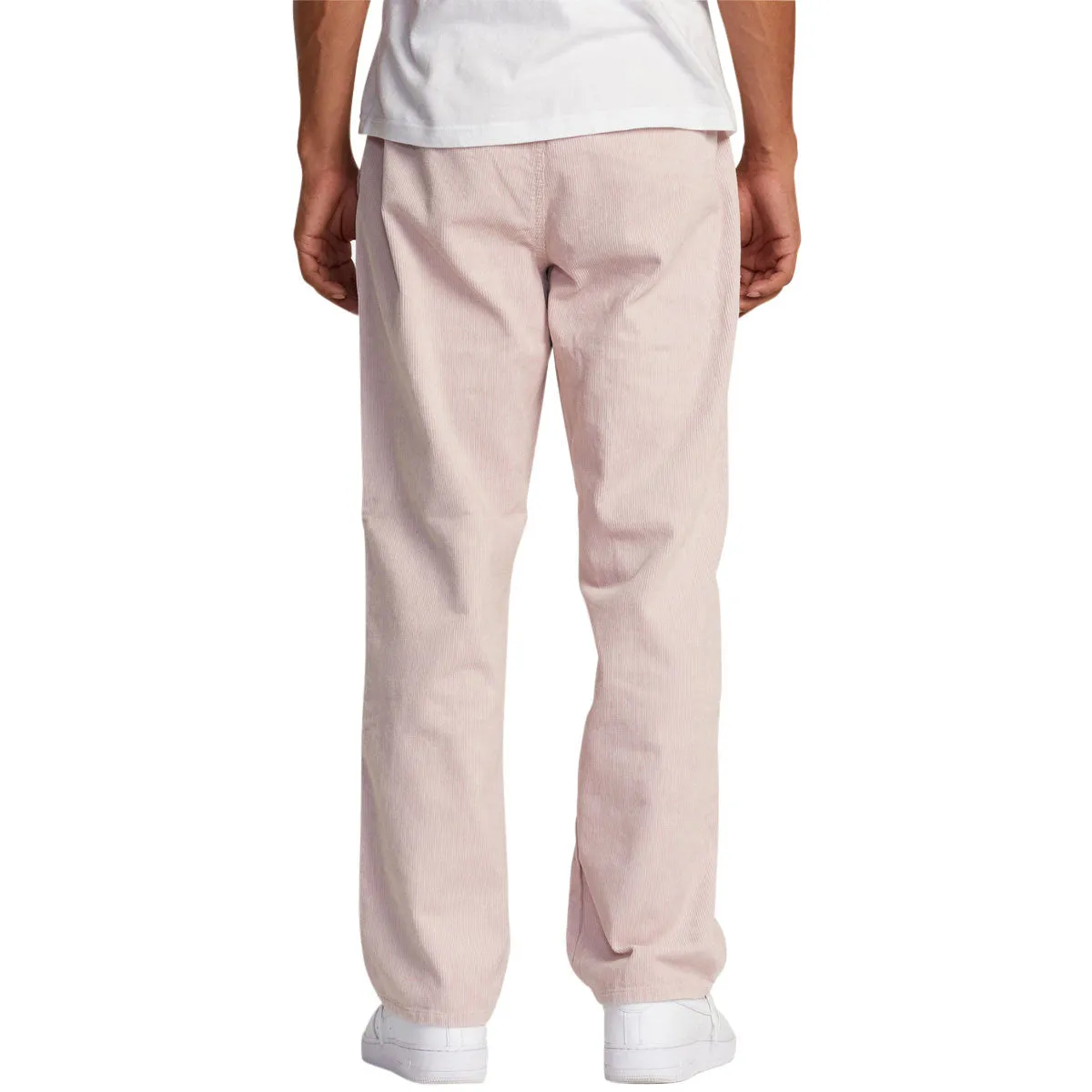 RVCA Americana Elastic Cord Pants - Pale Mauve