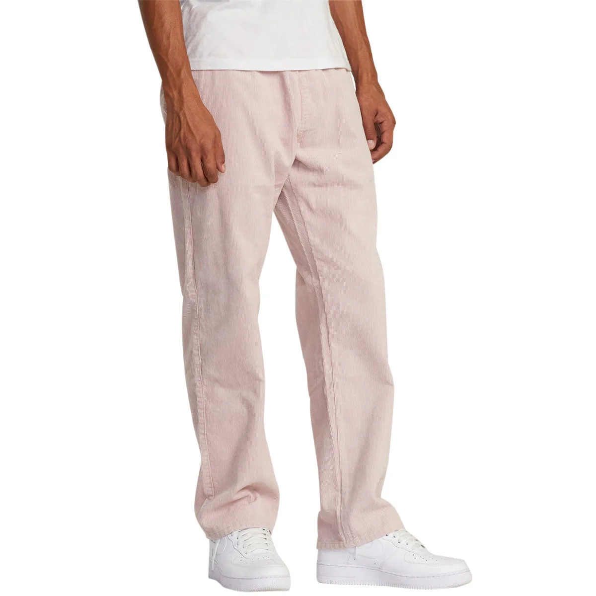 RVCA Americana Elastic Cord Pants - Pale Mauve