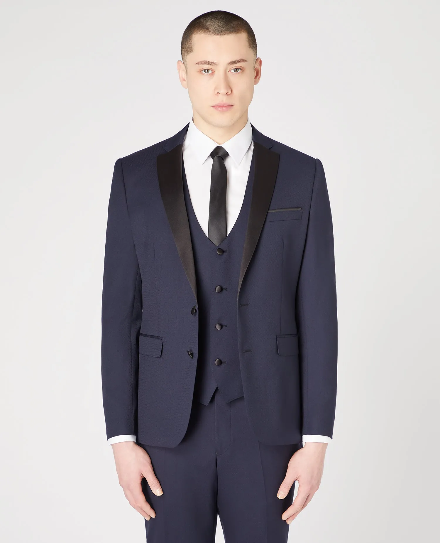 Slim Fit Wool-Rich Mix and Match Dinner Suit