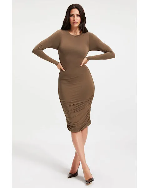 Slinky Ruched Dress