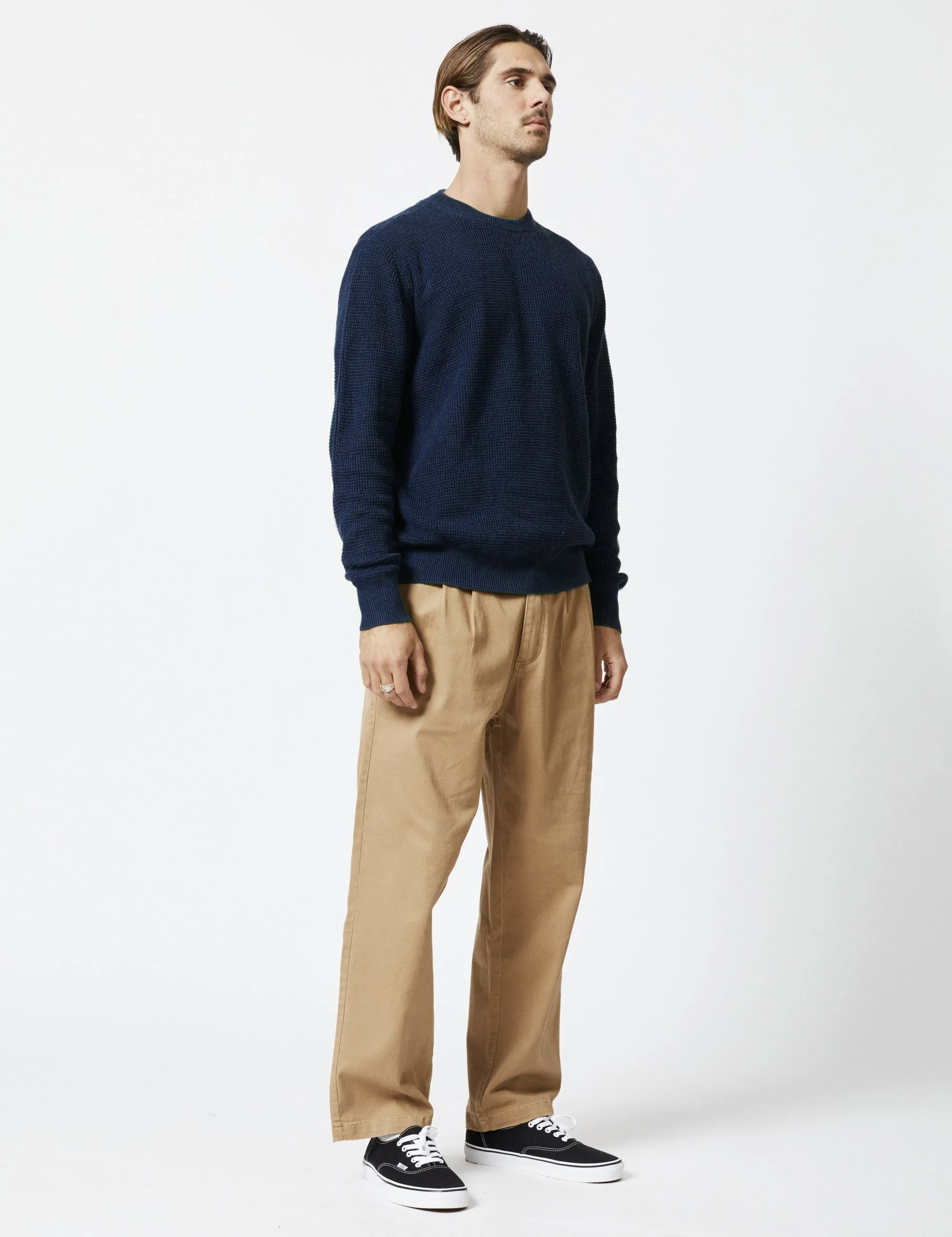 Sorrento Hemp Knit - Navy