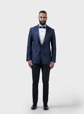 THE MIDNIGHT FLORET TUXEDO JACKET