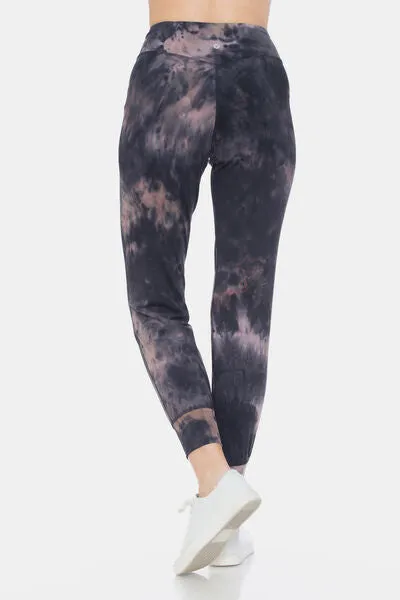 Tie-Dye High Waist Cropped Leggings