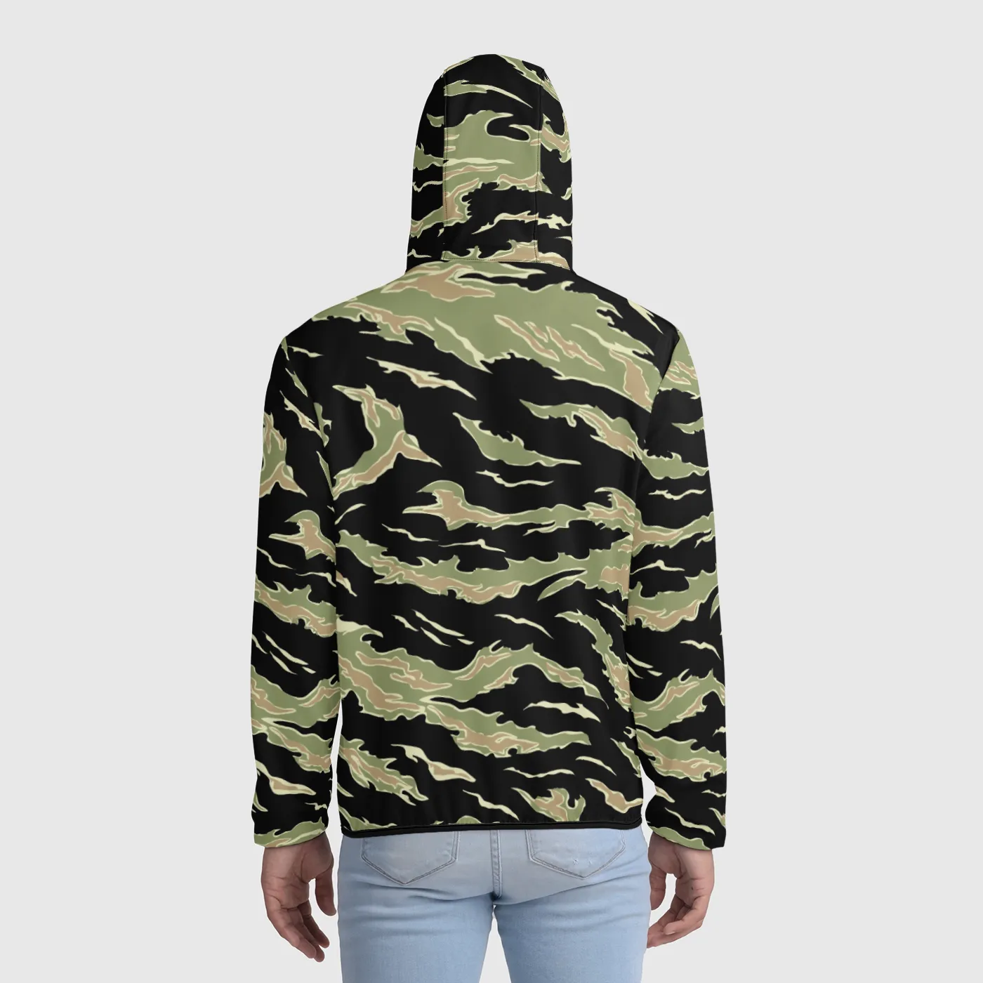 Tiger Camo Windbreaker