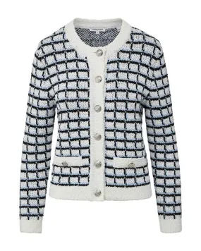 Veronica Beard Lavigne Cotton Sweater Jacket