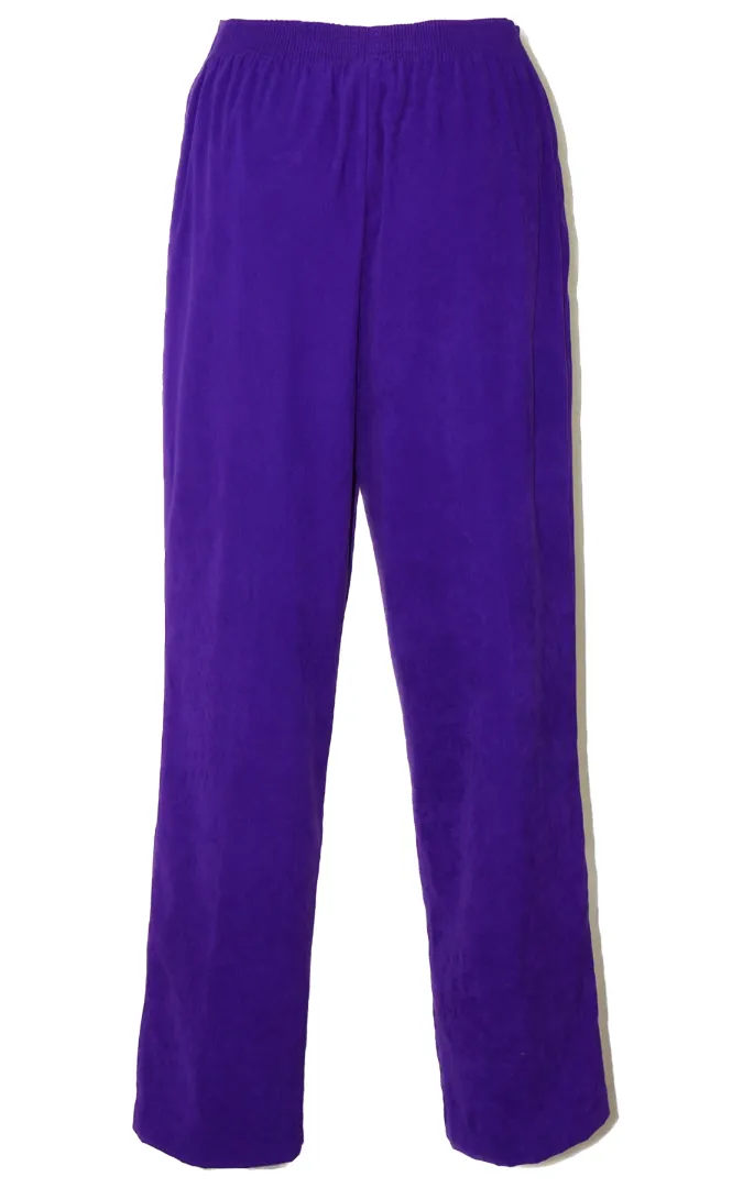 VINTAGE Allison Daley Purple High Rise Pants