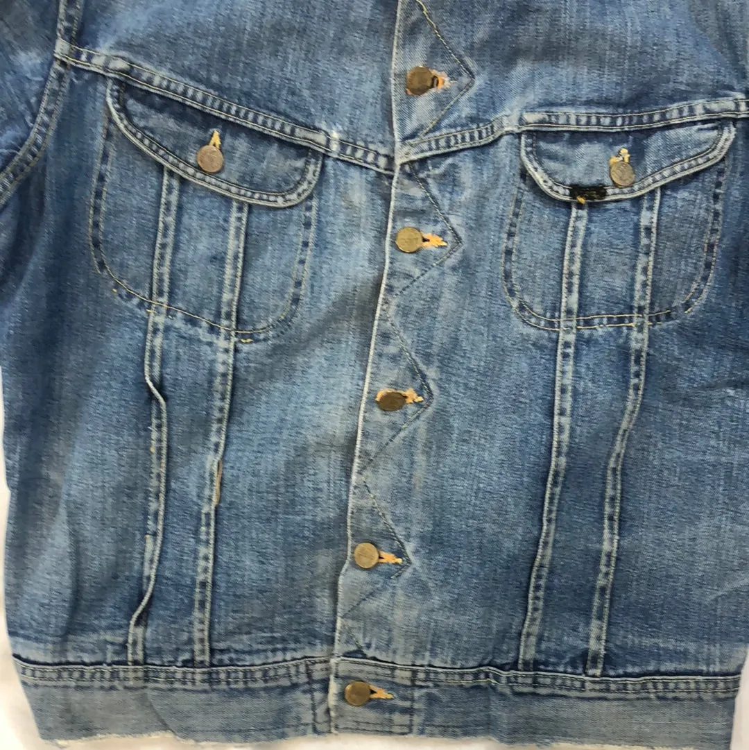 Vintage Lee Storm Rider Union Made sanforized denim jacket