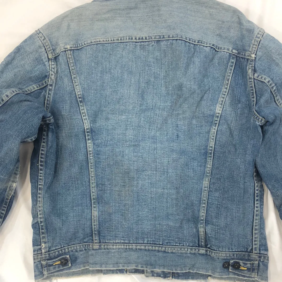 Vintage Lee Storm Rider Union Made sanforized denim jacket