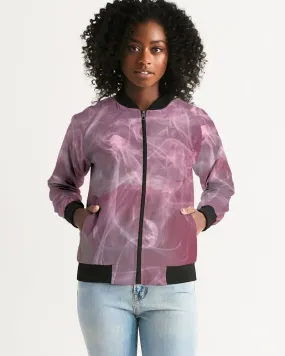 Women's Bomber Jacket Pink Smoke