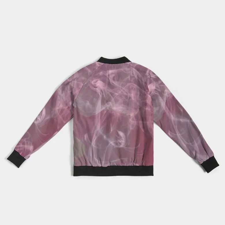 Women's Bomber Jacket Pink Smoke