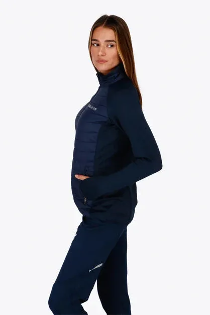 Women's Hybrid Jacket - NAVY